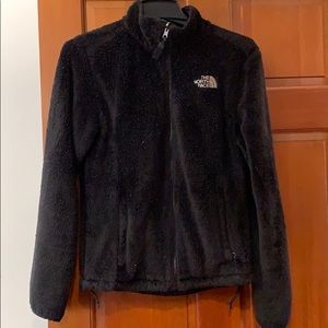 North face fuzzy jacket